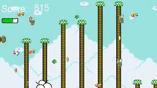 Super Mario Cloud Flash Game