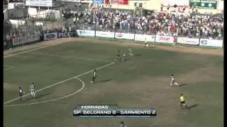 Sportivo Belgrano 0 Sarmiento 2. Fecha 5 Torneo Primera B Nacional. Futbol Para Todos.