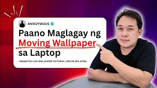Paano Maglagay ng Moving Wallpaper sa Laptop | Animated Live Wallpaper Tutorial