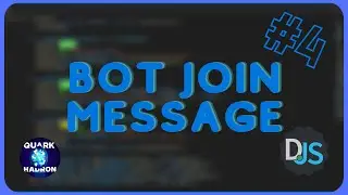 [Discord.js Series] #4 - Bot Join Message