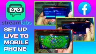 How to live streaming Mobile game set up FB.pages using Streamlabs