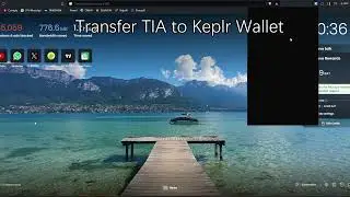 How to transfer TIA to Keplr / LEAP wallet