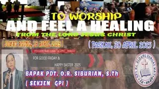 JOINT WITH US IN THE GOOD FRIDAY WORSHIP AND EASTER DAY WORSHIP 2025 TAHUN INI | ​⁠@GPSSPJGPI