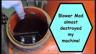 Snow Blower Mutilation.. Make it work better? I hope.