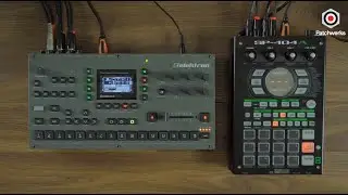 Roland SP-404A as a send FX on the Elektron Octatrack (tutorial)
