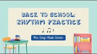 Back To School Rhythm Game: Level 1