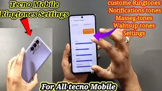 Tecno Mobile ringtones setting | Tecno Mobile custome ringtone and sms Notifications tone setting