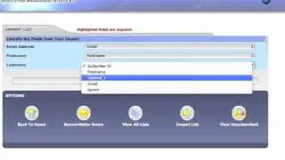 BannerMailer: Managing Lists