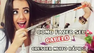 Como fazer seu cabelo crescer muito rápido - Experiência Própria | Andreza Farias