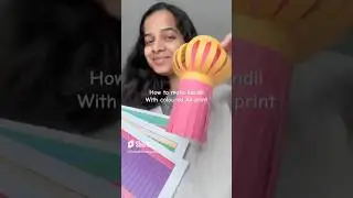How to make lantern with single A4 printout by using diagram #akashkandil #diwalispecial #diydiwali