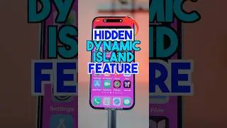 Hidden Dynamic Island Feature NoBody Will Tell You #shortsyoutube