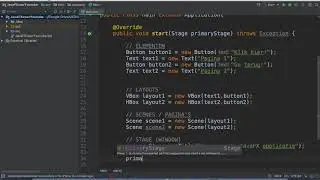 JAVA P2L5 - JavaFX Event Handlers