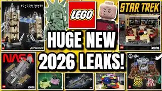 NEW LEGO LEAKS! (Star Trek, Nasa, Architecture, F1 & MORE!)