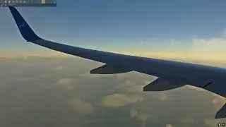 MSFS|Beautiful Evening Arrival into KSAN|PMDG 738