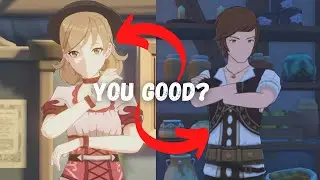 The Genshin Archon NPC Margaret & Timaeus | Genshin Impact