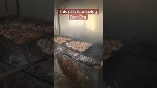 The main component of the best Vietnamese dish closed Bun Cha. Grilled meat balls