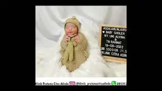Kumpulan foto bayi yang lahir pada bulan September di Klinik Pratama Citra Adinda