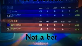 Finding someone with 0 Ping? Rocket league Freestyling 1