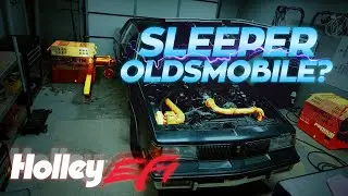 Dyno Tuning a Crazy Sounding Turbo Oldsmobile w/ Holley Terminator X