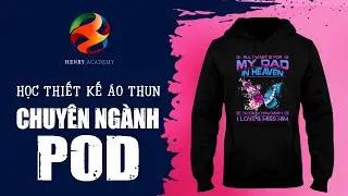 Hướng dẫn thiết kế Áo thun nâng cao - Hoàn thiện bố cục, phối màu đẹp mắt