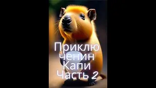 Приключение Капибары часть 2 #капибара #путешествия #игры