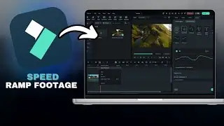 How to SPEED RAMP Footage for a Professional Look in Filmora in SECONDS!