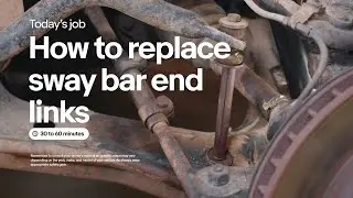 How to replace sway bar end links with eBay Motors