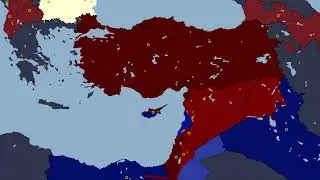 Turkey, Israel, and Northern Cyprus vs Egypt, Palestine, Syria, Iraq, Lebanon, Jordan, and Cyprus!