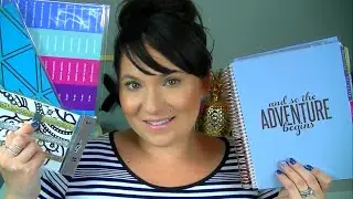 Erin Condren 2016 Rose Gold Life Planner ♥ Unboxing & Overview