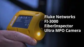 FI-3000 FiberInspector™ Ultra MPO Camera by Fluke Networks