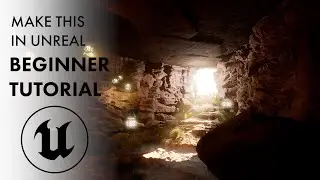 Unreal Engine 5.1 Beginner Tutorial - UE5 Starter Course - LOST CAVE 