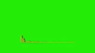 Audio Spectrum Visualizer Green Screen