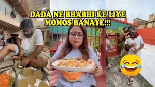 Dada Ne Bhabhi Ke Liye Momo Banaye😅 | RJ Praveen | Momo Recipe | Comedy Video