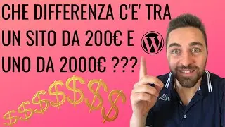 Che differenza c'è tra un sito da 200€ e uno da 2000€ ?