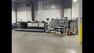 Atom TC-105G automated cylinder screen press UV Coater