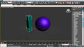 3d Studio Max tutorial 15 bend taper msmooth lattice
