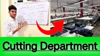 Garments Cutting department me kitane worker lagte hai||full knowledge by CUTTING KING👑 VINAYMASTER