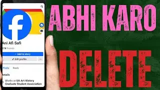 facebook account delete