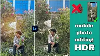 mobile camera photo editing kaise kare Lightroom se photo editing kaise kare New trick photo editing