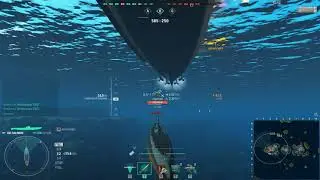 Американская подводная лодка Salmon.Морской бой-4.Игра World Of Warships