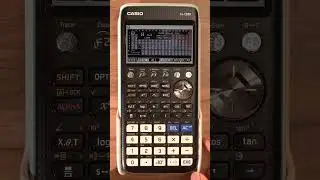 The Casio fx-CG50 is a beast! 