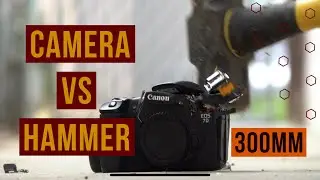 Canon 7D vs Sledge Hammer! At 300mm!😱 🔨 📸