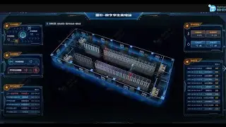 Digital Twin Electrial Substain | 3D Visulization | Web HMI/SCADA