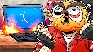 I think Vanoss needs a new laptop…