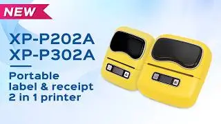 Transform Your Packaging & Receipt Printing with Xprinter XP-P202A/P302A