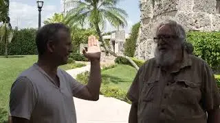 Randall Carlson and Bob Greenyer at Coral Castle - Lifting stones and Magnetic current