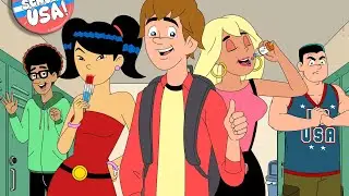High School Usa-Hey, you're late 