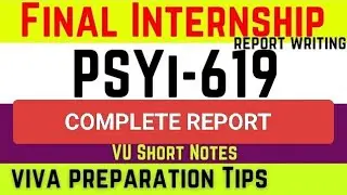 Internship Report Writing Assignment 3 || Complete Guidelines || How to Final Internship Report