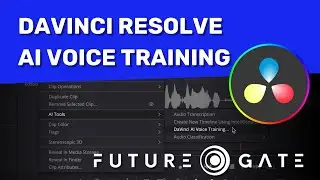 DaVinci Resolve AI Voice Training - Game-Changing Tool for Editors!