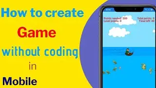 How to Create game for free without coding || create free app || create app in android